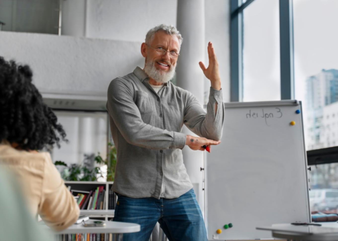 Professionelle Finanzberatung in modernem Büroumfeld